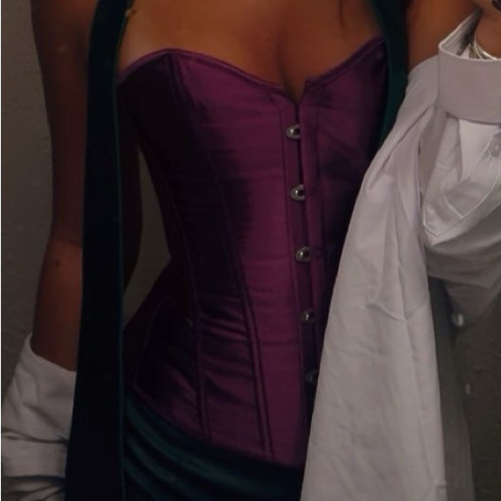 Purple Corset Top